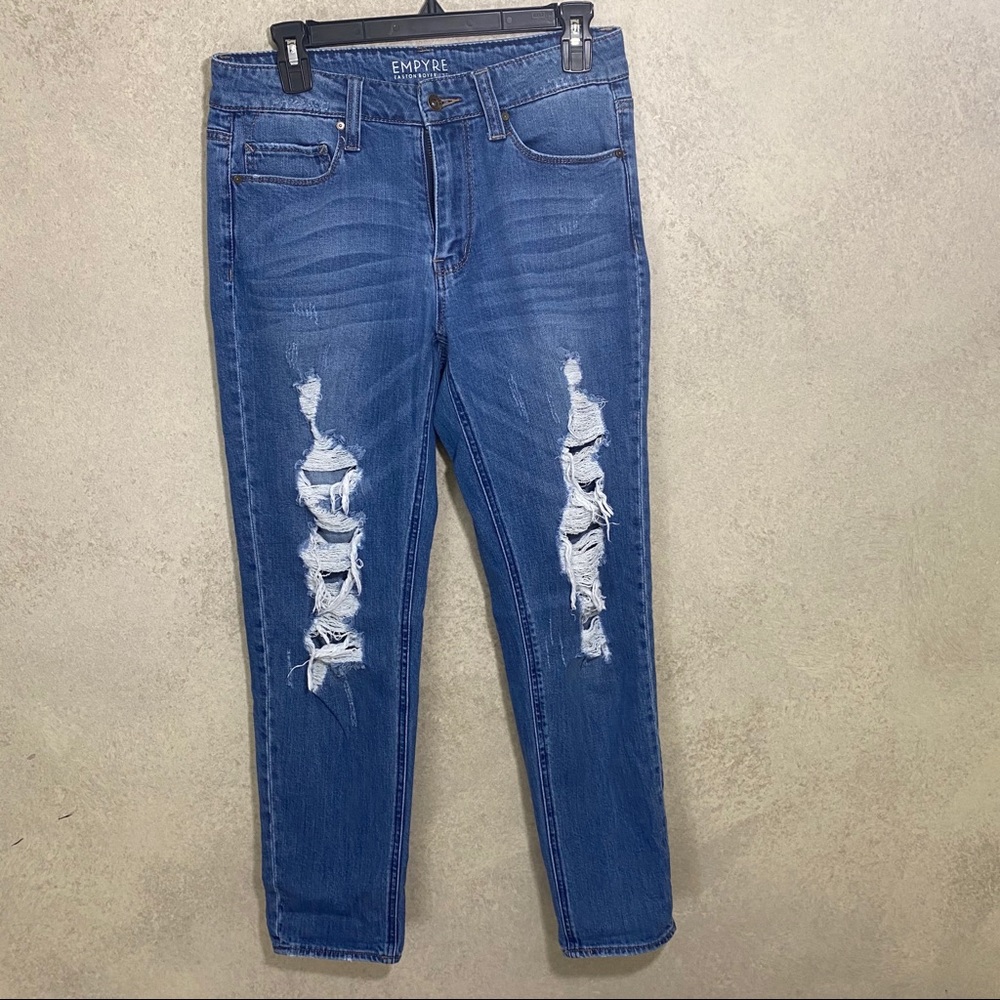 Empyre Easton boyfriend distressed jeans 7